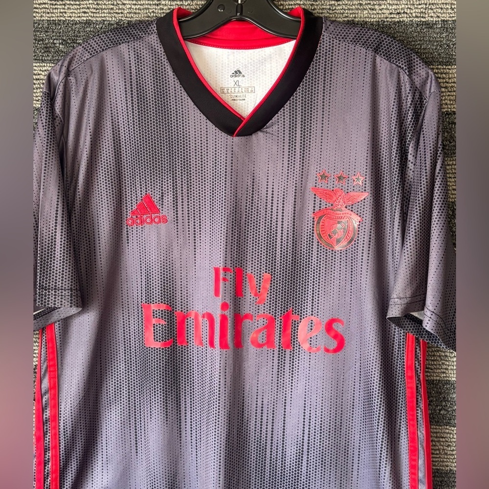2019/20 Benfica Portugal Soccer Jersey Football Kit Men’s XL EUC - Picture 3 of 7